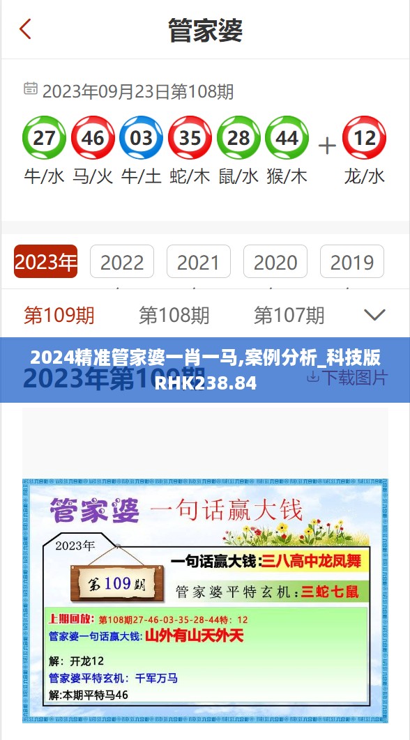 2024精准管家婆一肖一马,案例分析_科技版RHK238.84