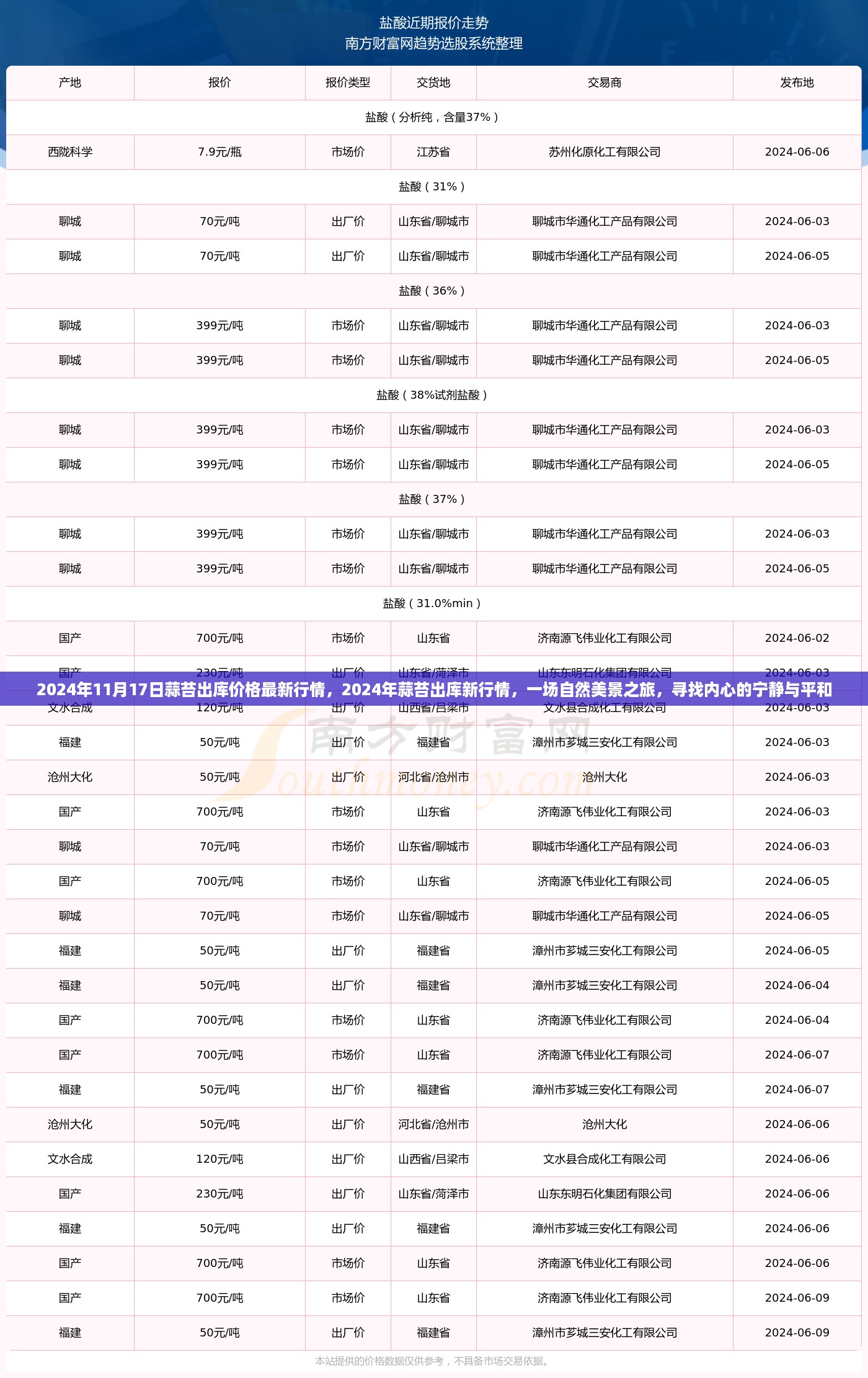 蒜苔出库新行情下的自然美景之旅，寻找内心的宁静与平和