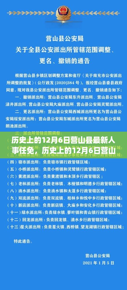 历史上的12月6日营山县人事任免动态及其深远影响揭秘