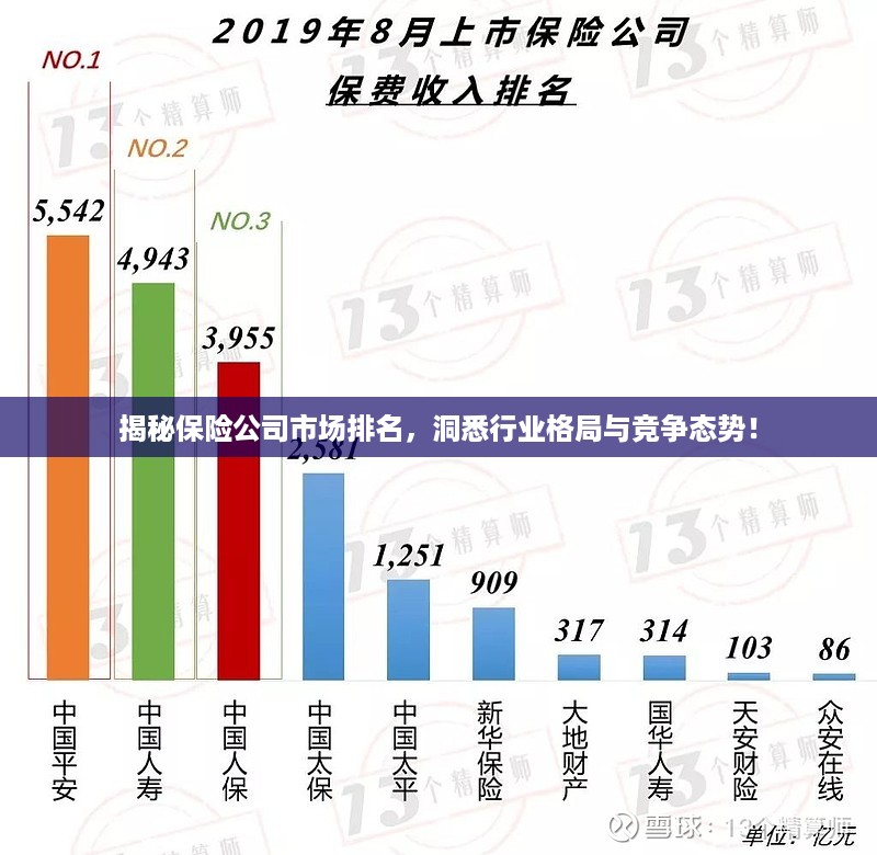 揭秘保险公司市场排名，洞悉行业格局与竞争态势！